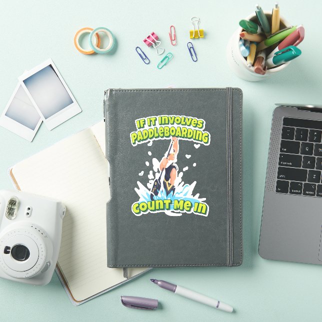 If It Involves Paddleboarding Count Me In (iPad Cover)