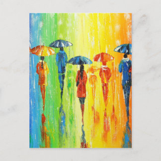 If it rains , then a bright postcard