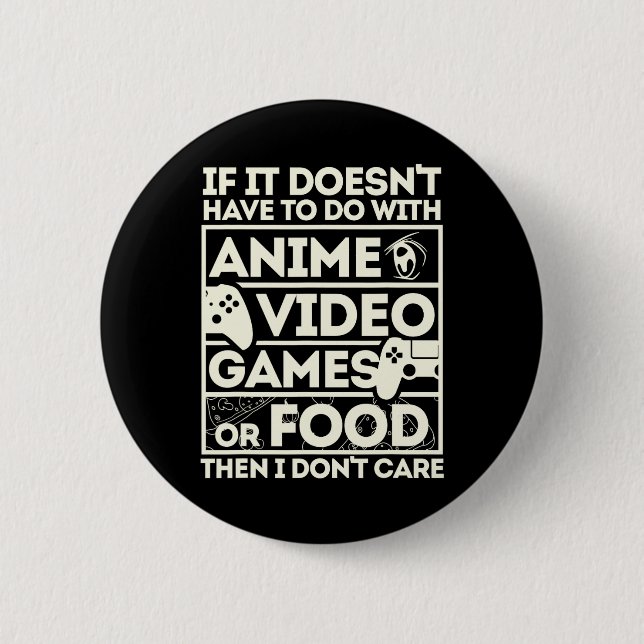 If It’s Not Anime  2 Inch Round Button (Front)