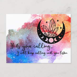 If it’s your calling… postcard