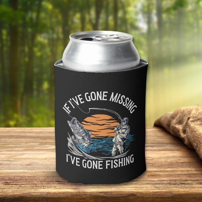 If I've Gone Missing I've Gone Fishing Can Cooler (Creator Uploaded)