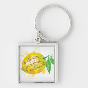 If Life Gives You A Lemon, Make Lemonade Keychain
