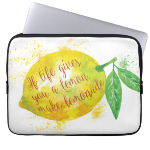 If Life Gives You A Lemon, Make Lemonade Laptop Sleeve