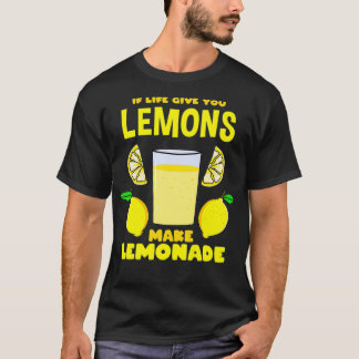 If Life Gives You Lemons Make Lemonade Premium  T-Shirt