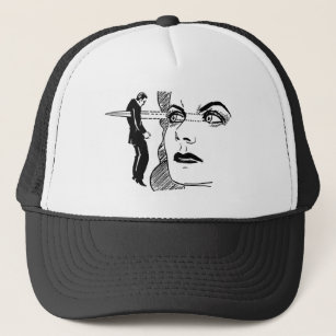 If Looks Could Kill (Dagger Eyes) Trucker Hat