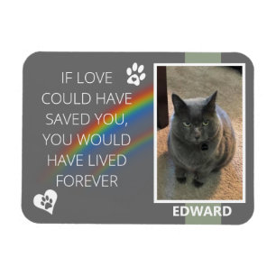 If Love could have Saved You Pet Memorial Magnet