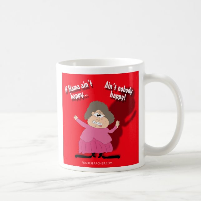 If Mama Ain't Happy...Ain't Nobody Happy Coffee Mug (Right)