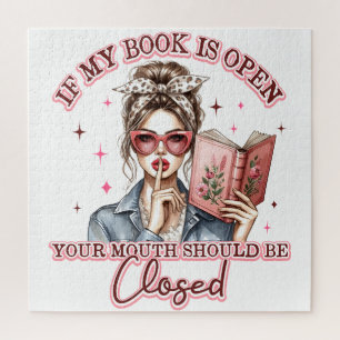 If My Book Is Open... Jigsaw Puzzle