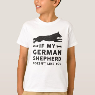 If My German Shepherd Dog Lover Vintage Funny Gift T-Shirt