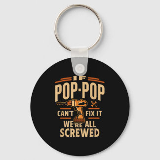 If P-p Cant Fix It - Grandparents Day Keychain