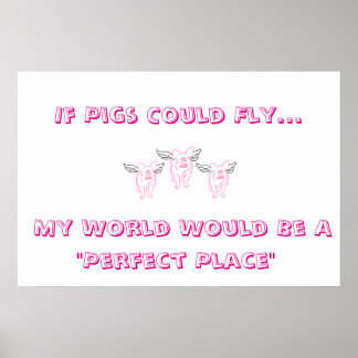 If Pigs Could Fly Poster