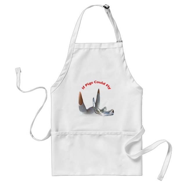 If Pigs Could Fly Standard Apron (Front)