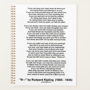 If- Poème de Rudyard Kipling (Pas d'image Kipling)