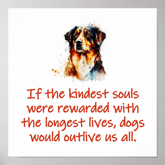 If The Kindest Souls Were Rewarded Poster (Front)