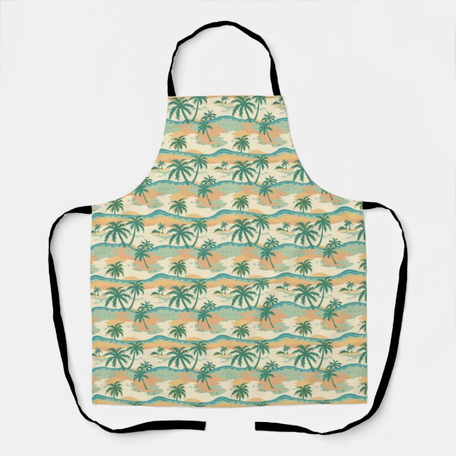 If The Ocean Can Calm Itself, So Can You Apron (Front)