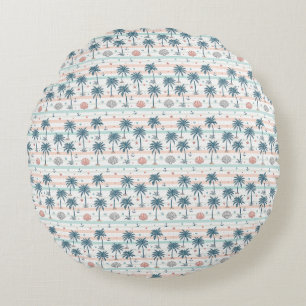 If The Ocean Can Calm Itself, So Can You Round Pillow
