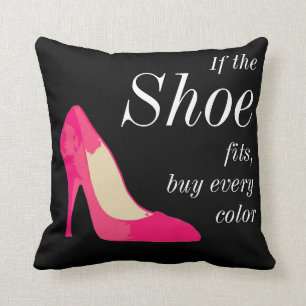 If the shoe fits pillow