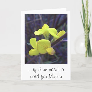 ...if there wasn't a word for Mother Card