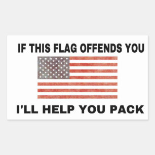 If this flag offends you... sticker