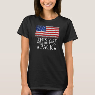 If This Flag Offends You This Vet Will Help You Pa T-Shirt