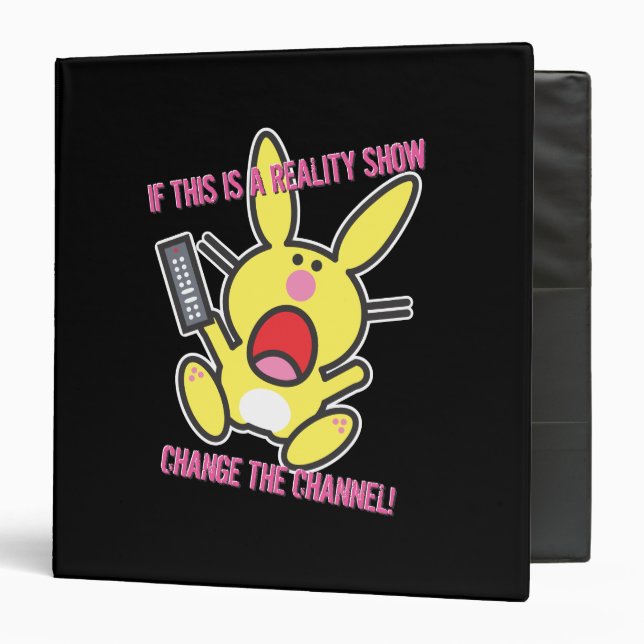 If This is a Reality Show Binder (Front/Inside)