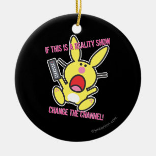 If This is a Reality Show Ceramic Ornament