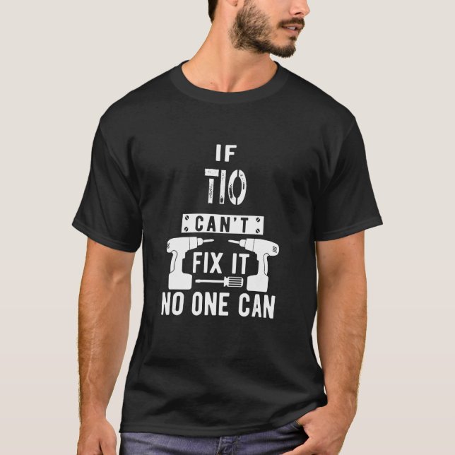 If Tio Can't Fix It No One Can Mexican Spanish Unc T-Shirt (Front)