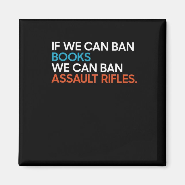 If We Can Byn Book We Can Byn Ault Rifles  Magnet (Front)