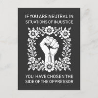 If You Are Neutral in Situations of Injustice