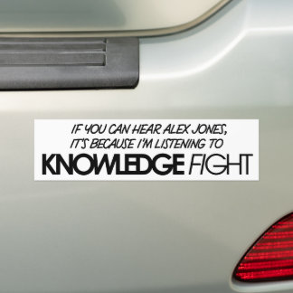If You Can Hear Alex Jones Bumper Sticker