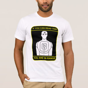If You Can Read This You Are In Range Target  #USA T-Shirt