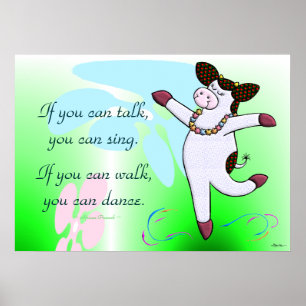 If you can walk, you can dance. poster