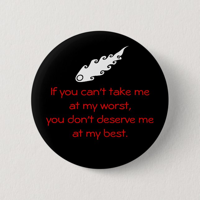 if you can't.. 2 inch round button (Front)