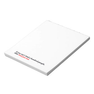 If you can't feed a hundred people, then feed just notepad