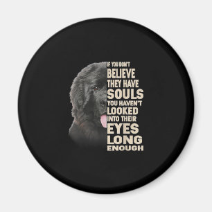 If You Dont Believe They Have Souls Newfoundland Magnet