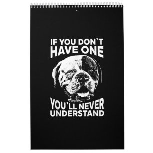 If You Dont Have One Funny American Bulldog Gift Calendar