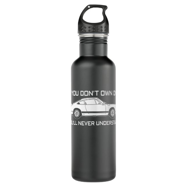 if you dont own one you'll never understand PORSCH 710 Ml Water Bottle (Front)