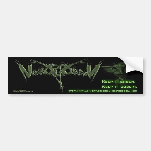 If you have a car, you should buy this. bumper sticker (Front)