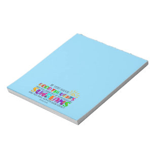 If You Have Good Thoughts They Will Shine Out  Notepad