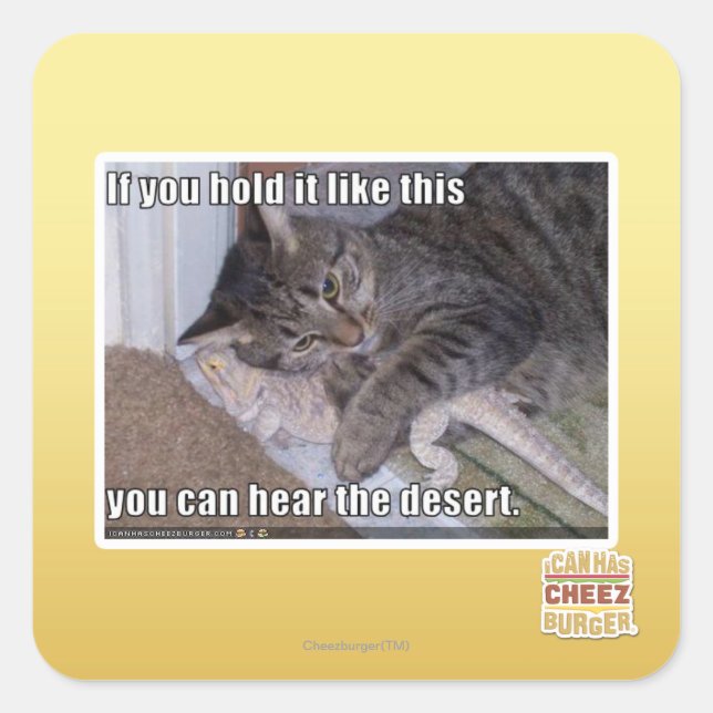 If you hold it like this square sticker (Front)