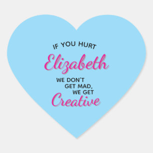 If You Hurt We Get Creative Heart Sticker