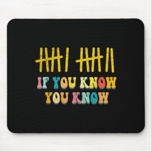 If You Know You Know 67 Trendy Six Seven Meme 6 7 Mouse Pad