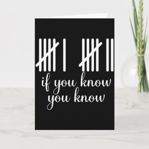 If You Know You Know Funny 67 Meme Card