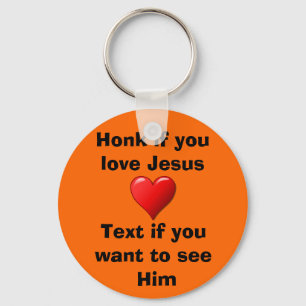If You Love Jesus Keychain
