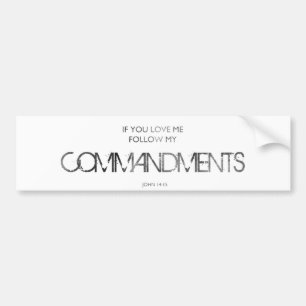 If You Love Me Bumper Sticker