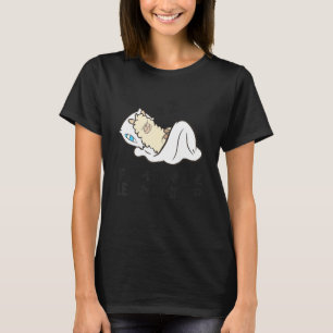 If You Love Me Let Me Sleep Cute Sleeping Alpaca P T-Shirt