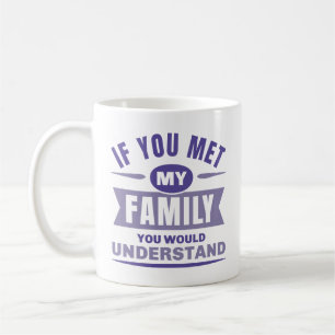 If You Met My Family You Would Understand Coffee Mug