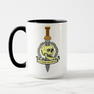 If You See Pacem, For Bellum.. Skull Mug