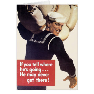 If you tell where he's going...