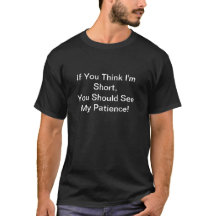 If you think I'm short, 